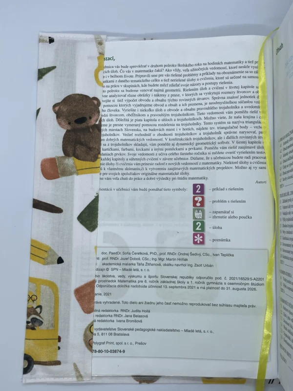 Obal na učebnicu Hurá do školy - Image 3