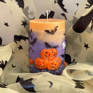 Sójová sviečka Halloween